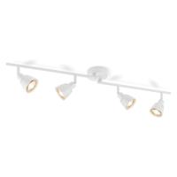 Moderne LED Opbouwspot AKA - Wit - 80.5/9/16.5cm - 4 lichts plafondspot - gemaakt van metaal - voor Woonkamer en Slaapkamer