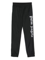 Palm Angels Kids pantalon de jogging à logo imprimé - Noir