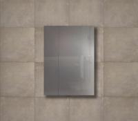 Badkamerspiegel Baseline | 58x80 cm | Rechthoekig  | Aluminium