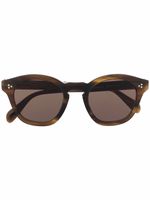 Oliver Peoples lunettes de soleil à monture carrée - Marron