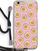 Dancing avocados: iPhone 6 / 6S Transparant Hoesje met koord