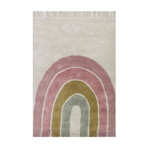 Little Dutch vloerkleed Rainbow Pink Maat