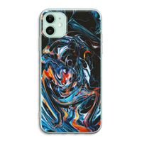 Black Unicorn: iPhone 11 Transparant Hoesje