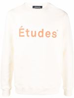 Études Studio sweat en coton biologique à logo imprimé - Tons neutres - thumbnail