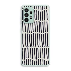 Moroccan stripes: Samsung Galaxy A52s 5G Transparant Hoesje
