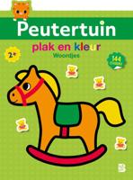 Plak en kleur woordjes (Paperback)