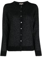 N.Peal cardigan en maille fine - Noir - thumbnail