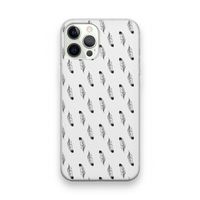 Pluimen: iPhone 12 Pro Transparant Hoesje