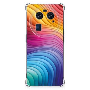 Shockproof Case voor OPPO Find X6 Regenboog