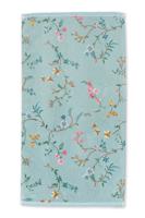 Pip Studio Pip Studio handdoek Les Fleurs Blue 55x100