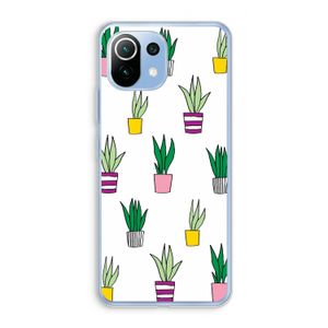 Sanseveria: Xiaomi Mi 11 Lite Transparant Hoesje