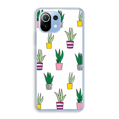 Sanseveria: Xiaomi Mi 11 Lite Transparant Hoesje