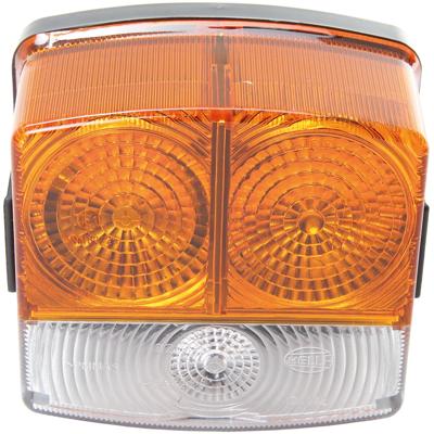 HELLA Blpo light re yellow/w uni 95x90x54mm