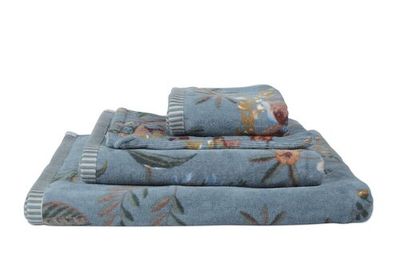 Pip Studio Pip Studio Secret Garden Gastendoekje Blauw 30x50 cm