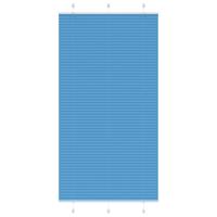 Pliss rolgordijn 105x200cm stofbreedte 104,4cm polyester blauw