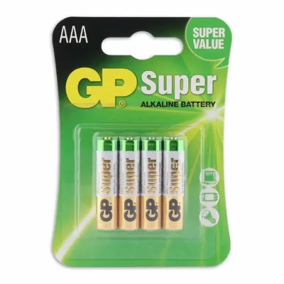 Super Alkaline Aaa-Batterijen 4pk