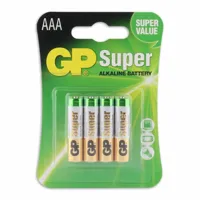 Super Alkaline Aaa-Batterijen 4pk