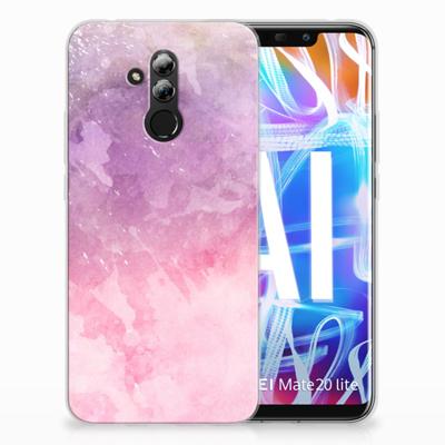 Smartphone hoesje Huawei Mate 20 Lite Pink Purple Paint