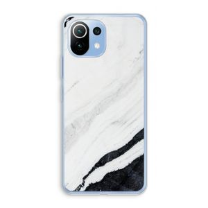 Elegante marmer: Xiaomi Mi 11 Lite Transparant Hoesje
