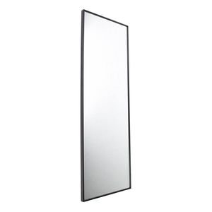 Fragix York Passpiegel - Zwart - Aluminium - 120x40