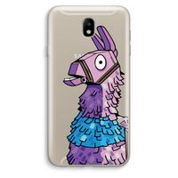 Lama: Samsung Galaxy J7 (2017) Transparant Hoesje