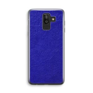 Majorelle Blue: Samsung Galaxy J8 (2018) Transparant Hoesje