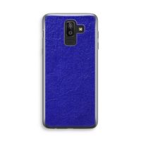 Majorelle Blue: Samsung Galaxy J8 (2018) Transparant Hoesje