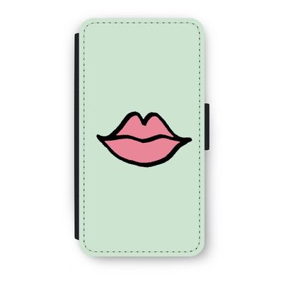 Kusje: iPhone XS Flip Hoesje