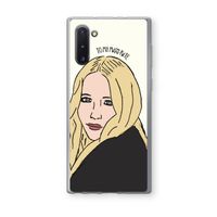 Mary Kate: Samsung Galaxy Note 10 Transparant Hoesje