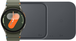 Samsung Galaxy Watch 7 4G Groen 40mm + Duo Draadloze Oplader