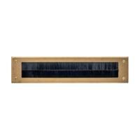 Intersteel TochtweringPosta recht messing getrommeld - 0011.401501