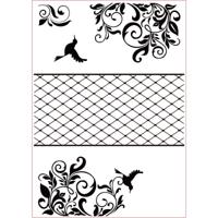 Vaessen Creative • embossing folder drieluik