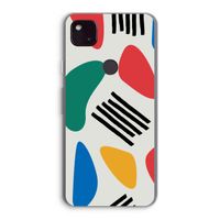 Illustratieve pop 1: Google Pixel 4a 5G Transparant Hoesje