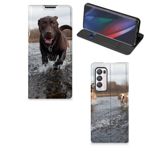 OPPO Find X3 Neo Hoesje maken Honden Labrador