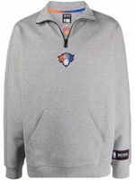 BOSS x NFL sweat à patch logo - Gris