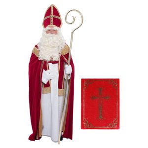 Compleet Sinterklaas kostuum inclusief boek