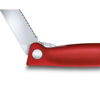 Victorinox Swiss Classic tomatenmes inklapbaar - 11cm - kartel - rood - thumbnail