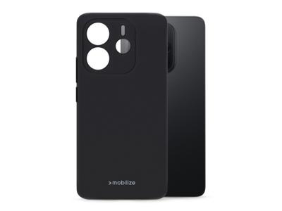 Mobilize Mobilize Rubber Gelly Case Xiaomi Redmi Note 14 4G Matt Black