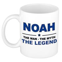 Noah cadeau mok - man myth legend - naam koffiemok - 300 ml - collega - vaderdag
