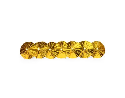Parasol Prikkers Metallic Goud (10st)