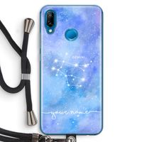 Sterrenbeeld - Licht: Huawei P20 Lite Transparant Hoesje met koord