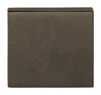 Formani Basics BSQB53 blind afdekplaatje vierkant - brons