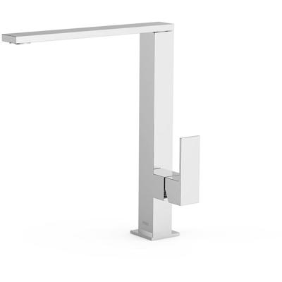 Keukenkraan Tres Cuadro | Opbouw | 360° Draaibaar | Mengkraan | 1-hendel | Vierkant | Chroom