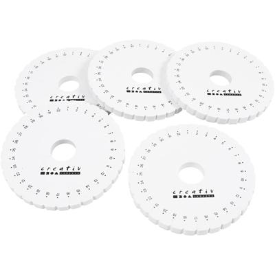 Creativ Company Kumihimo-vlechtschijf, d 12 cm, 5 stuk/ 1 doos