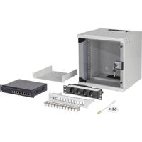 Digitus DN-49100-SET 10inch-patchkast 6 HE Grijs