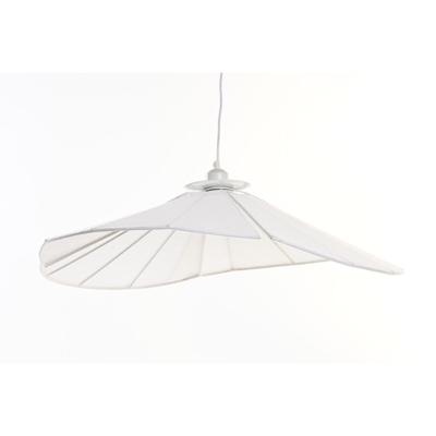 Plafondlamp DKD Home Decor Metaal Linnen Wit 50 W (68 x 68 x 21 cm)