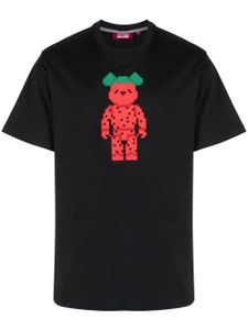 Mostly Heard Rarely Seen 8-Bit t-shirt Slice Of Melon Bear - Noir