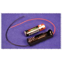 Hammond Electronics BH1AAW Batterijhouder 1x AA Kunststof Zwart 1 stuk(s) - thumbnail