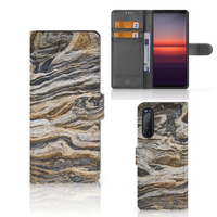 Sony Xperia 5II Bookcase Steen - thumbnail