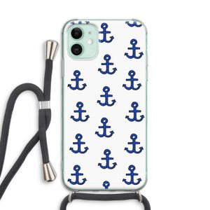 Ankers: iPhone 11 Transparant Hoesje met koord